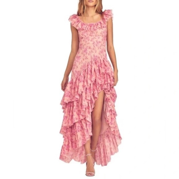 Loveshackfancy Winslow Dress In Autumn Rose Sz M - Picture 1 of 16